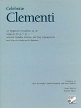 Celebrate Clementi piano sheet music cover